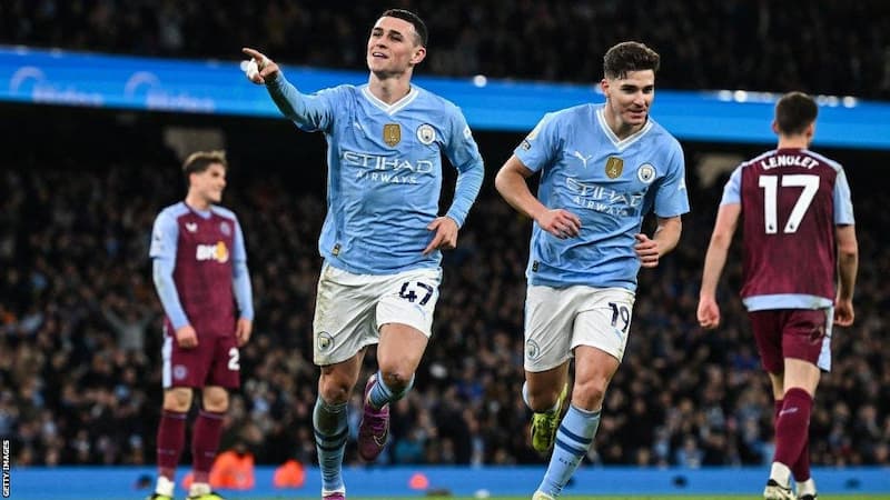 Soi kèo tài xỉu Man City vs Aston Villa