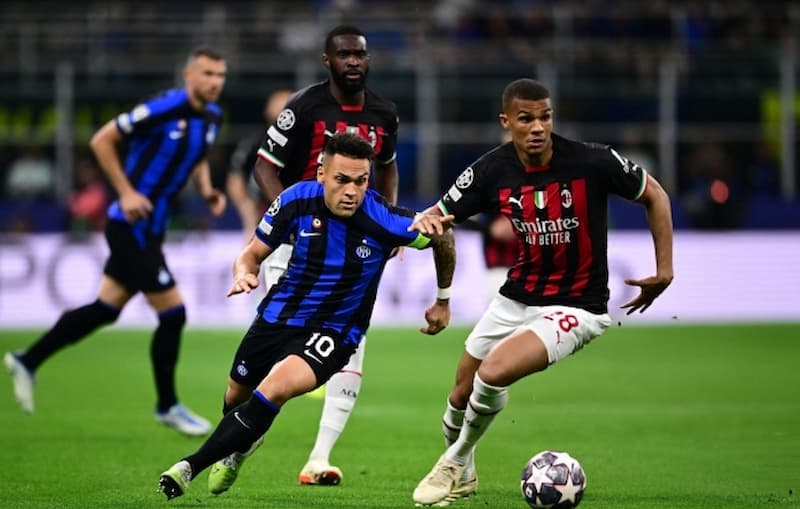 Soi kèo châu Á, kèo chấp AC Milan vs Inter Milan
