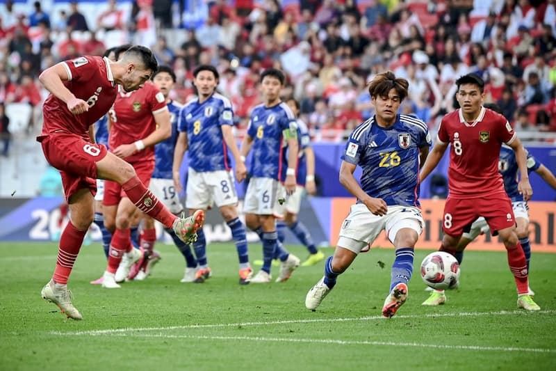 Soi kèo châu Á, kèo chấp Nhật Bản vs Indonesia